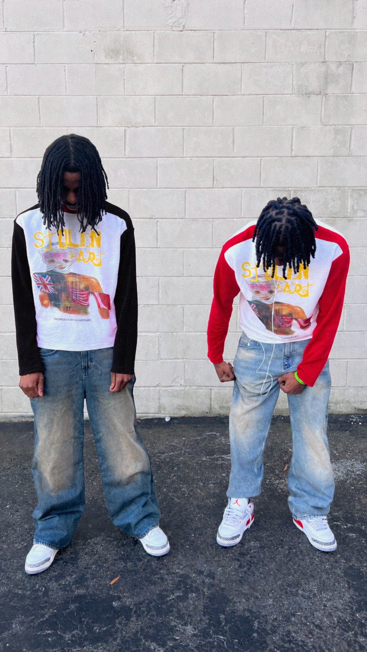 Black Stolen Art Long Sleeve