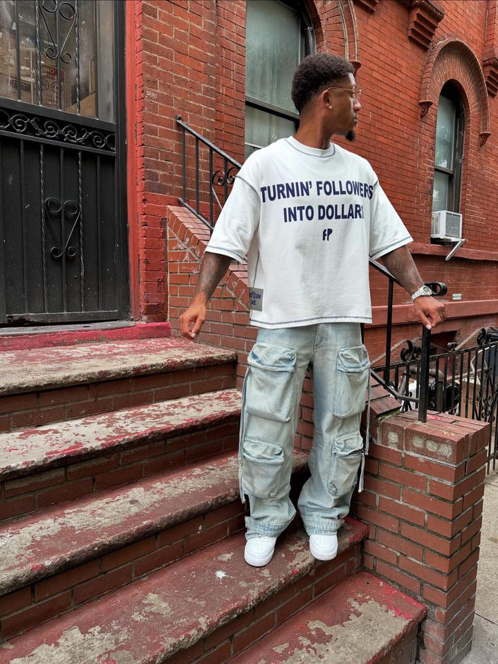 WHITE MONYUN T-SHIRT