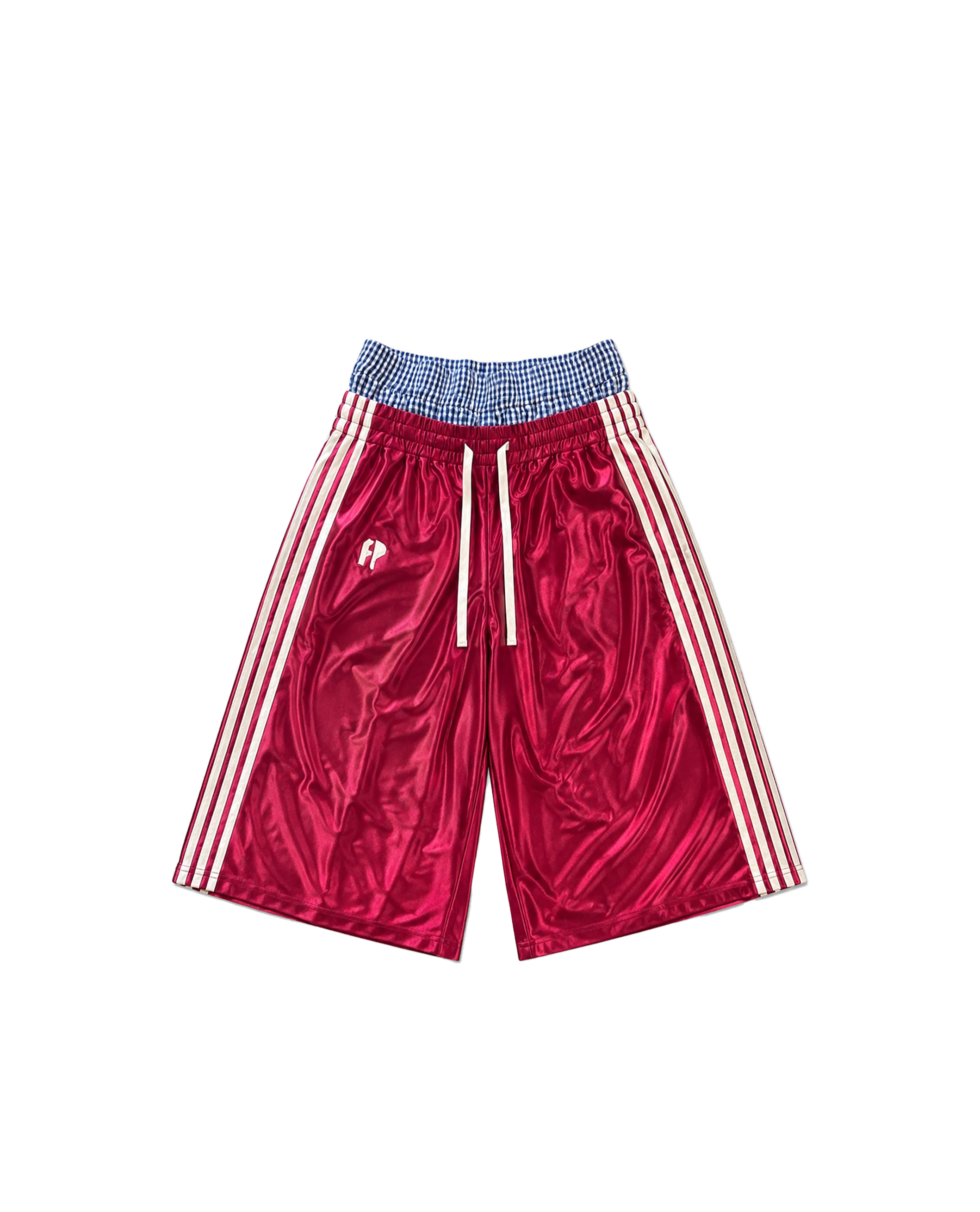 RED FP CAPRI SHORTS