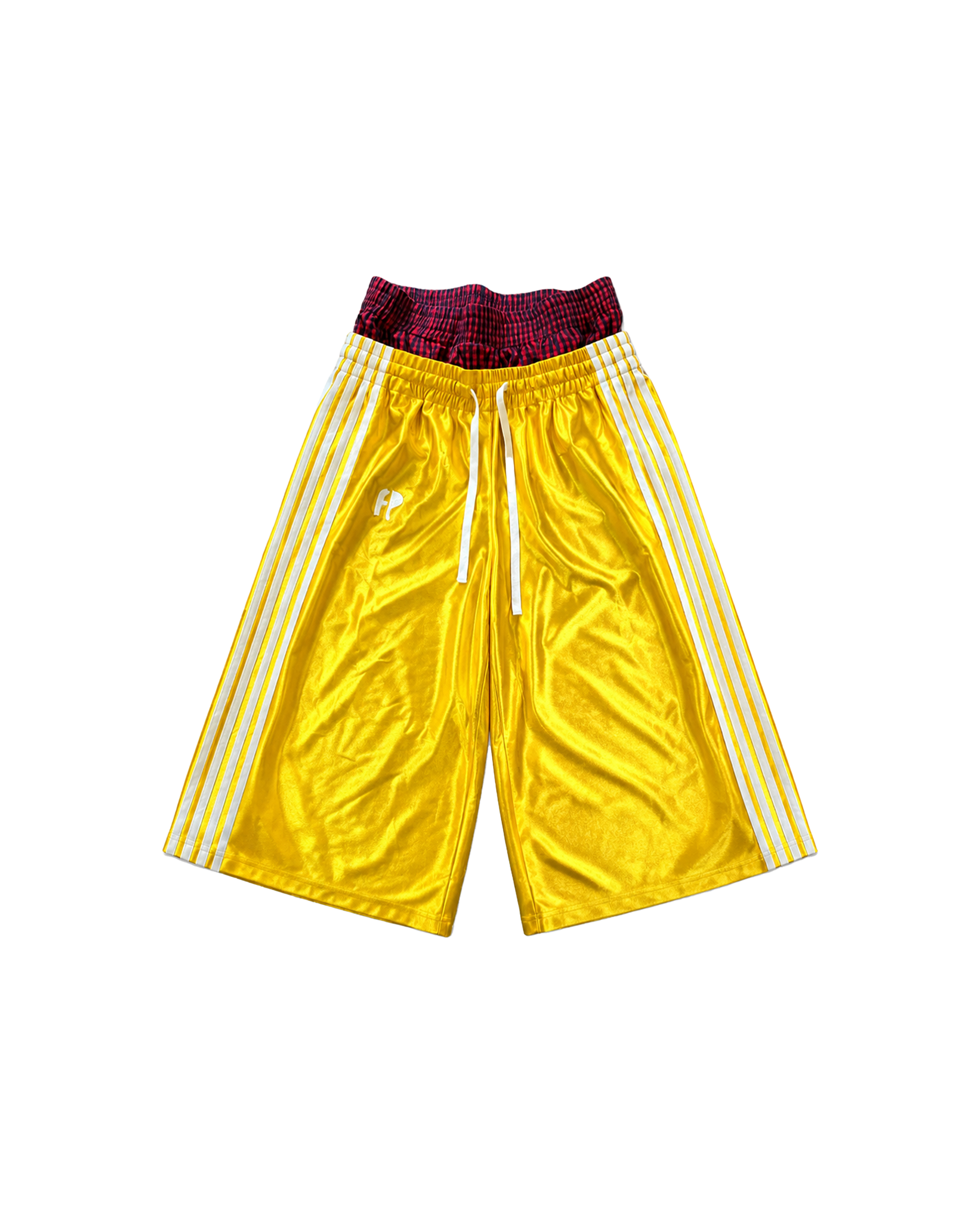 Yellow FP Capri Shorts