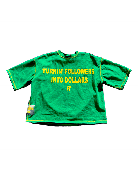 GREEN MONYUN T-SHIRT